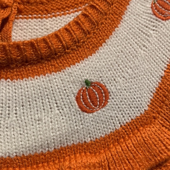 Crazy 8 Pumpkin sweater dress 4yrs - Picture 6 of 9